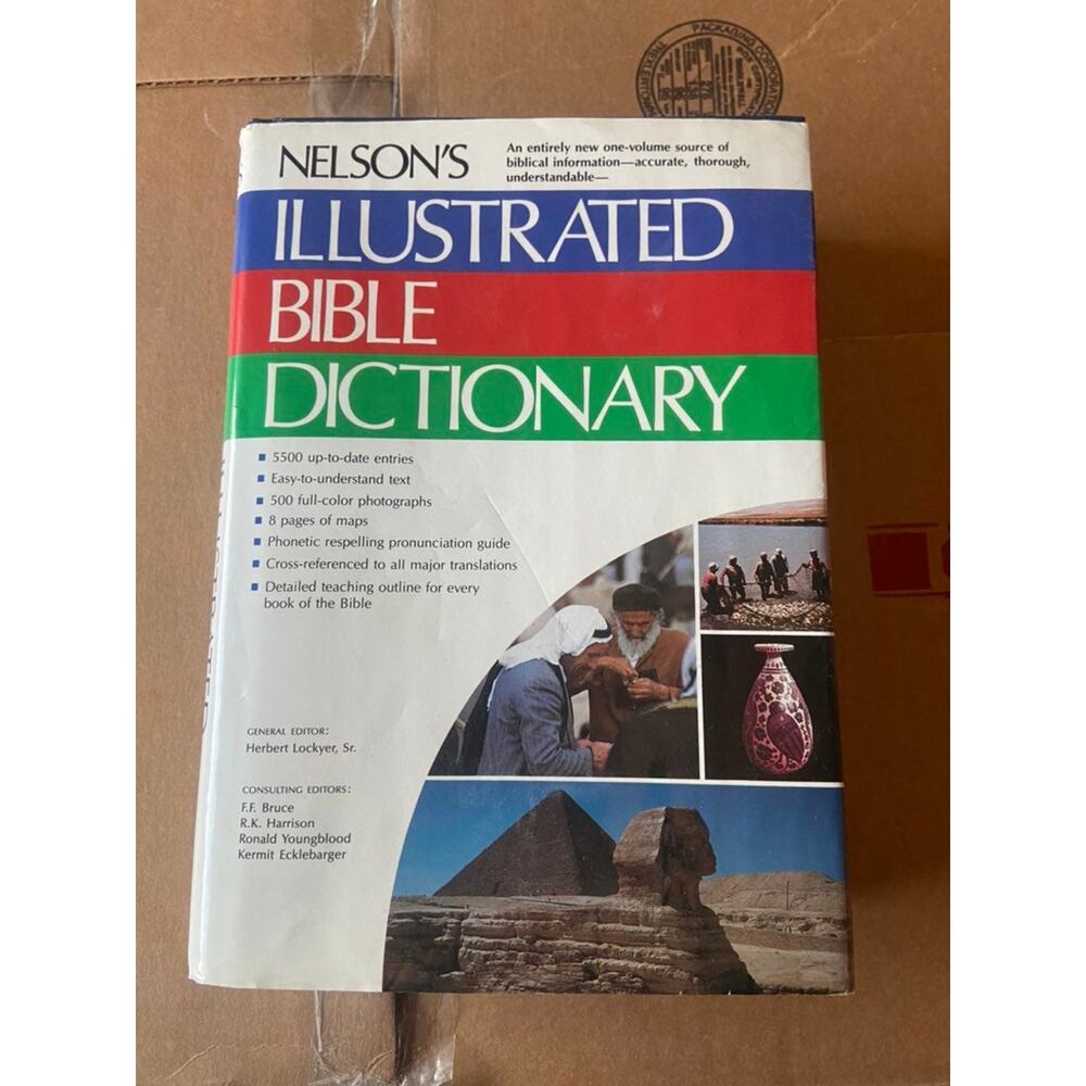 nelson's illustrated bible dictionary 1986